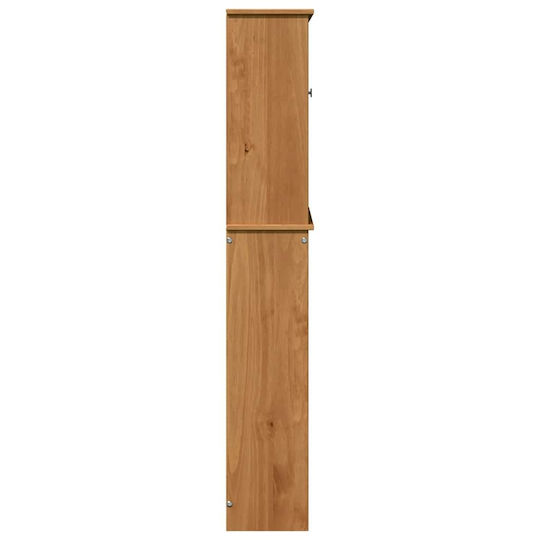 vidaXL Bathroom Cabinet L60xW27xH161cm Brown