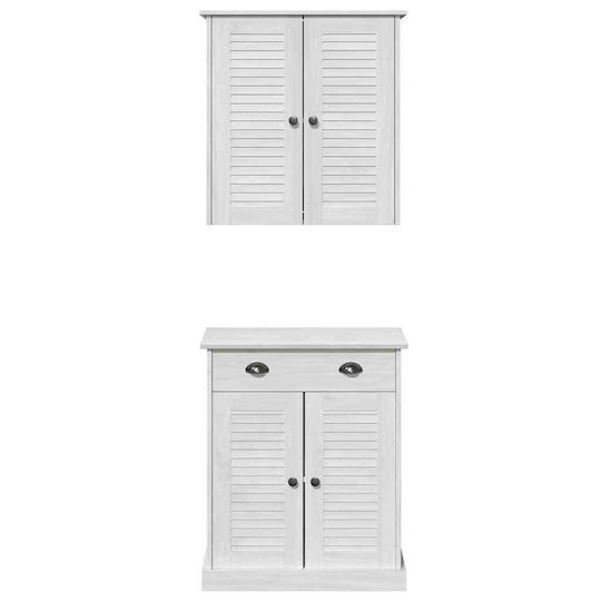 vidaXL Bathroom Cabinet L67.5xW34xH80cm Natural