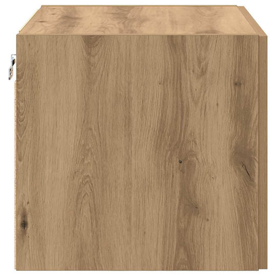 vidaXL Ντουλάπι Μπάνιου 50x42.5x40cm Δρυς