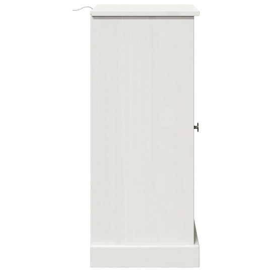 vidaXL Ντουλάπι Μπάνιου 37x34x80cm Λευκό