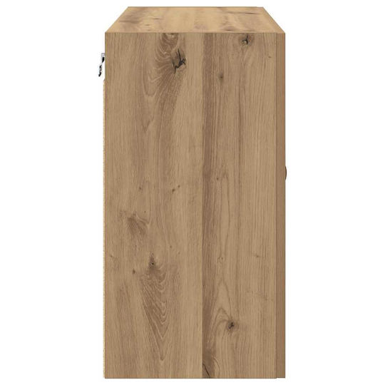 vidaXL Ντουλάπι Μπάνιου 60x31x60cm Δρυς
