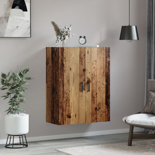 vidaXL Badezimmerschrank B69.5xT34xH90cm Braun
