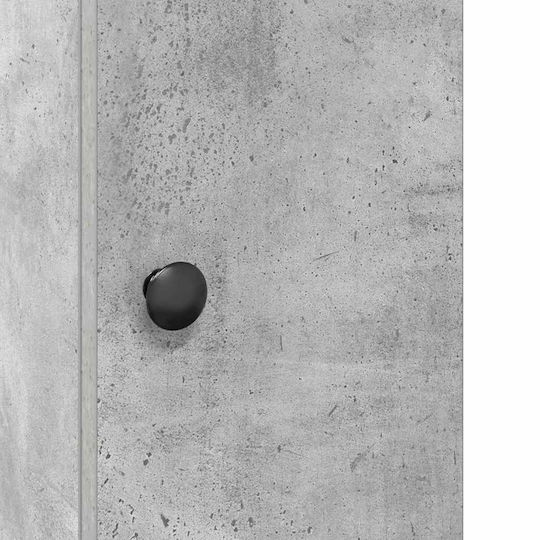vidaXL Floor Bathroom Column Cabinet L20.5xD22xH72cm Gray