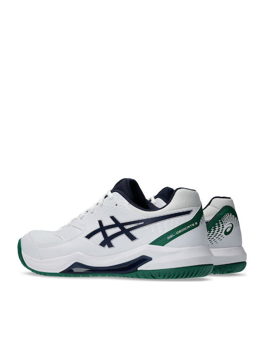 ASICS Gel-dedicate 8 Men's Tennis Shoes for All Courts White
