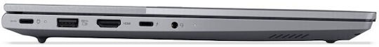 Lenovo ThinkBook 14 G8 IAL 14" IPS FHD+ (Ultra 5-225U/16GB/512GB SSD/Без операционна система) Luna Grey (BG Клавиатура)