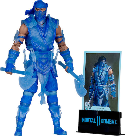 Mcfarlane Toys Mortal Kombat Mortal Kombat Gold Label Glow In The Dark Edition Sub-zero By Todd Mcfarlane Фигура За Действие 18см
