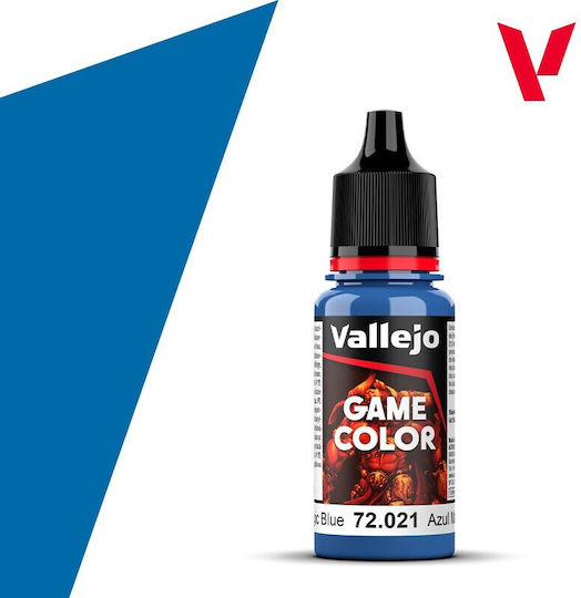 Acrylicos Vallejo Game Χρώμα Μοντελισμού Magic Blue 17ml