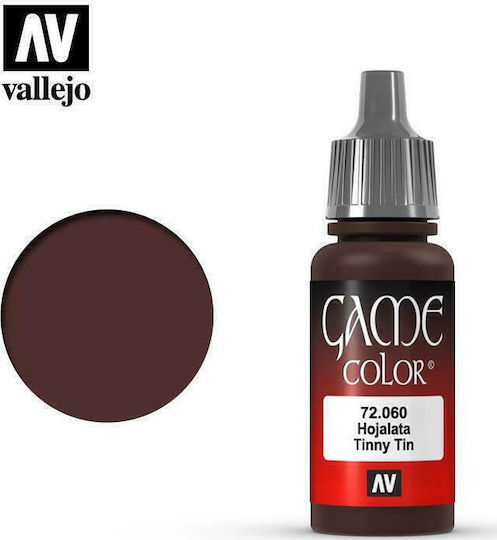 Acrylicos Vallejo Game Боя за Моделизъм Tinny Tin 18мл