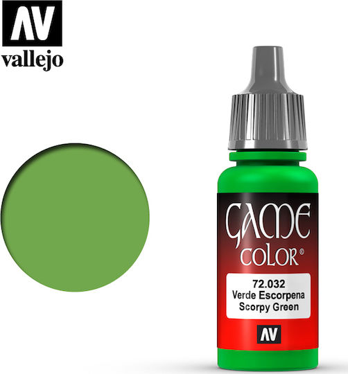 Acrylicos Vallejo Game Culoare Modelism Green 18ml