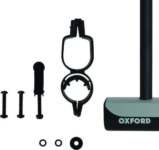 Oxford Shackle 12 Motorradschloss Schwarz Farbe