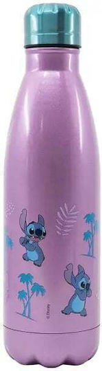 Stor Kids Water Bottle Lilo & Stitch Aluminium 780ml (Various Designs/Colours)