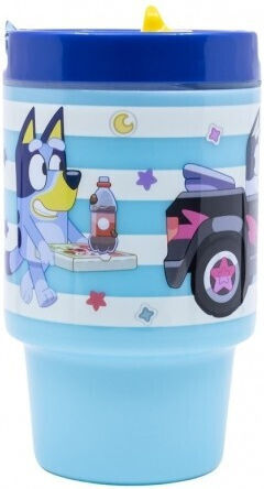 Bluey Sticlă Pentru Copii Termos Bluey Plastic 530ml