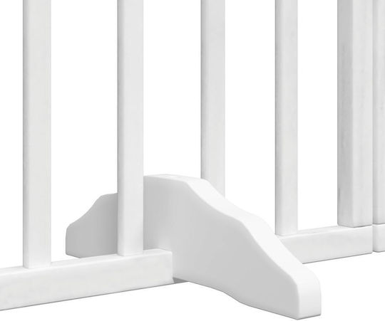 vidaXL Divider de verandă pentru Câini de Culoare Alb 300 x 60cm