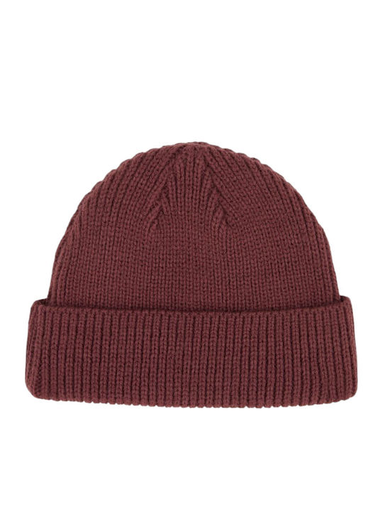 Woodworth Beanie Ανδρικός Σκούφος Πλεκτός σε Μπορντό χρώμα