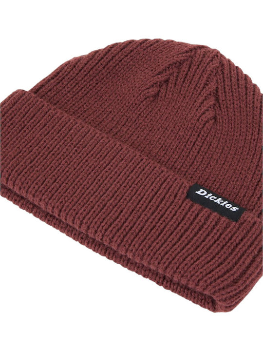 Woodworth Beanie Ανδρικός Σκούφος Πλεκτός σε Μπορντό χρώμα