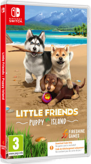 Little Friends: Puppy Island (Код в кутия) Игра за Switch