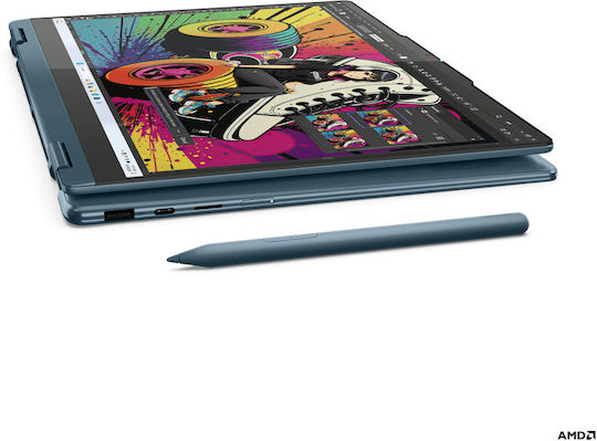 Lenovo Yoga 7 2-in-1 14AKP10 14" OLED Touchscreen 120Hz (Ryzen AI 300 Series-7 350/32GB/1TB SSD/W11 Home) Tidal Teal (GR Keyboard)