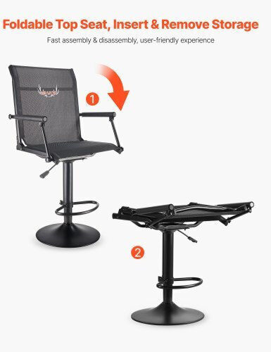Vevor Chair Beach Black