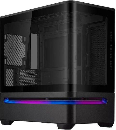 Asus Prime AP202 Middle Tower Carcasă PC Neagră