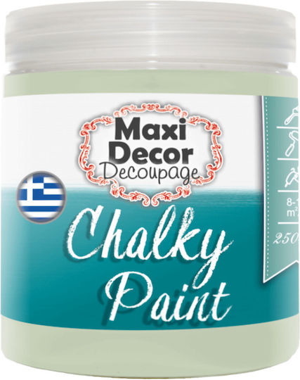 Maxi Decor Chalky Paint Χρώμα Κιμωλίας 503 Βεραμάν Βεραμάν Πράσινο 750ml 430000286