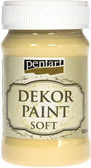 Pentart Dekor Paint Soft Χρώμα Κιμωλίας Eggshell White 100ml 21629