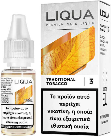 Liqua Lichid de Reumplere Gata cu Aromă de Fumat 3mg 10ml
