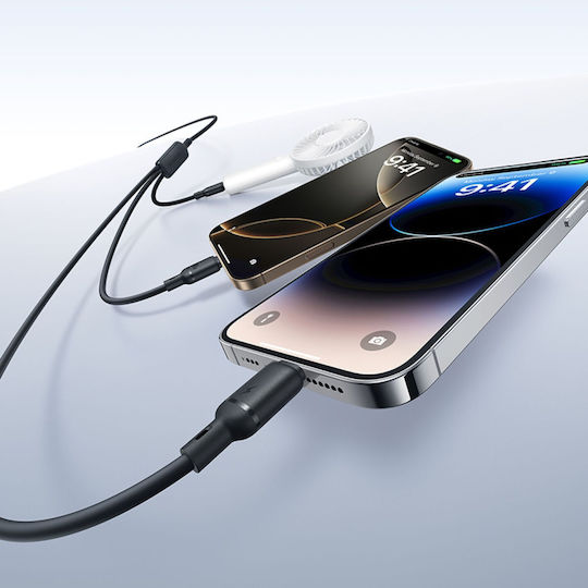 Baseus Rapid Series 3-in-1 USB to 1.5m 5A Cable (P10377705123-00)