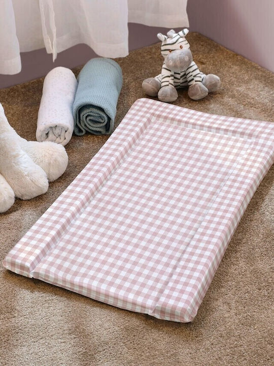 Bebeluca Matratze aus Kunststoff Pink Gingham 70x38cm