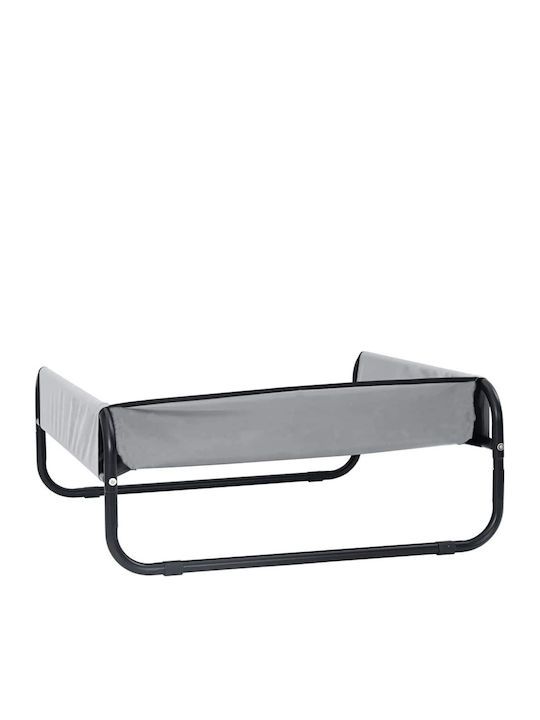 vidaXL Loft Bed Pat pentru câini Gri