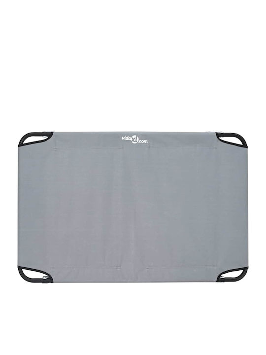 vidaXL Folding Sofa Dog Bed Gray