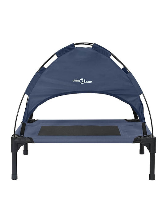 vidaXL Cover for Dog Bed Blue 62x61cm