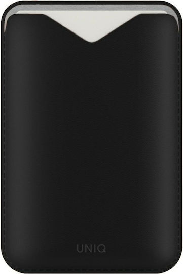 Uniq MagSafe Card Case Uniq-lydenevo-dblack in Black color