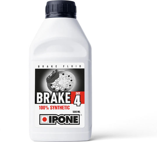 Ipone Brake Dot 4 Υγρά Φρένων DOT 4 100% Συνθετικό 500ml