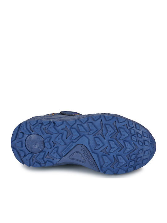 Kids Sneakers High with Scratch Blue