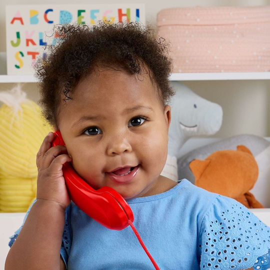 Fisher Price Pull Along Toy Phone with Sounds for 12+ Months