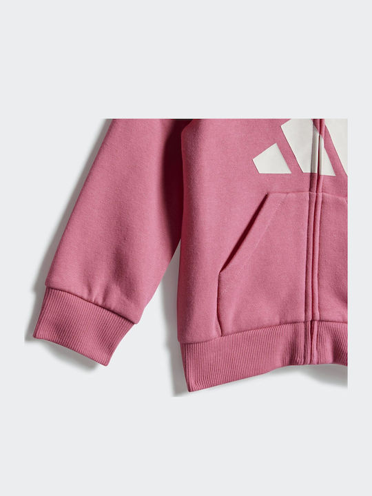 Kids Sweatpants Set Fuchsia 2pcs