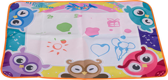 Set Pictură cu Apă 60x80 Cm Covoraș Markere cu Apă Incluse Multicolor