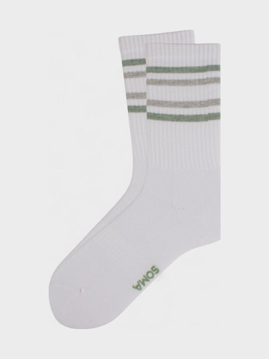 Soma Socks Γυναικείες Κάλτσες με Σχέδια Πολύχρωμες 3Pack