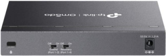 TP-LINK Omada Unmanaged L2 PoE++ Switch με 6 Θύρες Gigabit (1Gbps) Ethernet