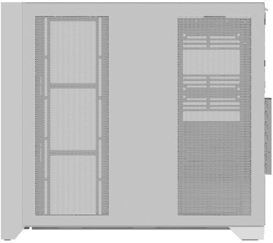 Aqirys XO-1 Gaming Midi Tower Κουτί Υπολογιστή με Πλαϊνό Παράθυρο και ARGB Φωτισμό Λευκό