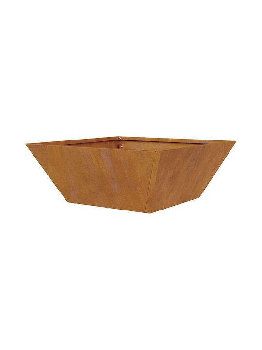Vidaxl Metal Planter Durable Steel 40 x 40 x 15 cm Other