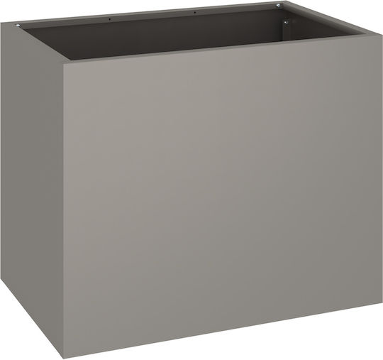 vidaXL Pot Metallic Brown 50x32x40cm.