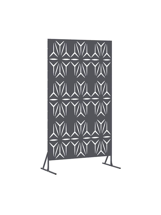 vidaXL Separator De Cameră Metalic 100x180cm