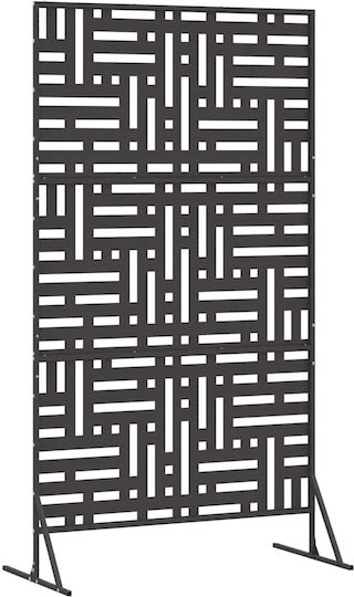 vidaXL Διακοσμητικό Παραβάν Μεταλλικό 100x180cm