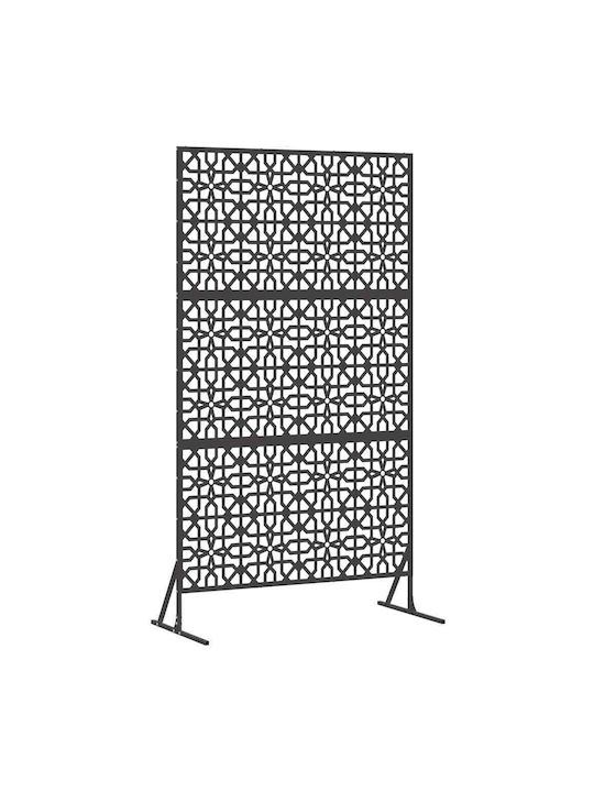 vidaXL Separator De Cameră Metalic 100x180cm