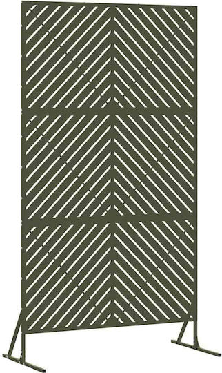 vidaXL Διακοσμητικό Παραβάν Μεταλλικό 100x180cm