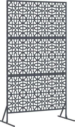 vidaXL Διακοσμητικό Παραβάν Μεταλλικό 100x180cm