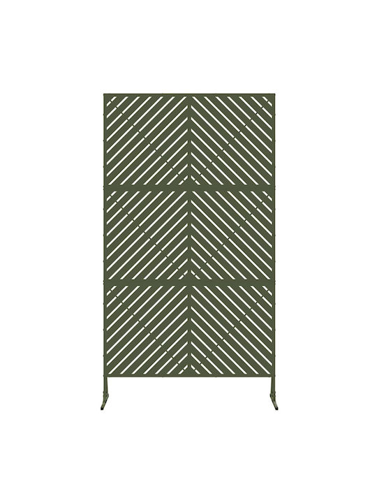 vidaXL Διακοσμητικό Παραβάν Μεταλλικό 100x180cm