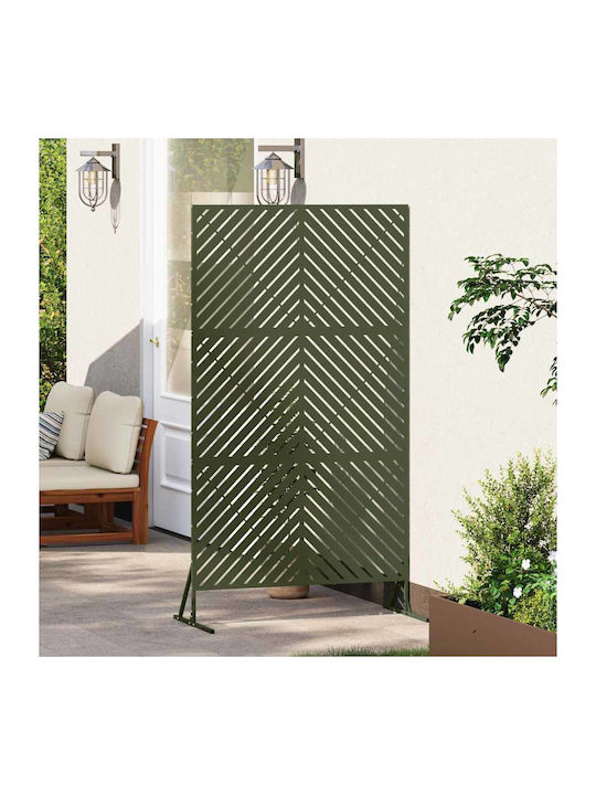 vidaXL Διακοσμητικό Παραβάν Μεταλλικό 100x180cm