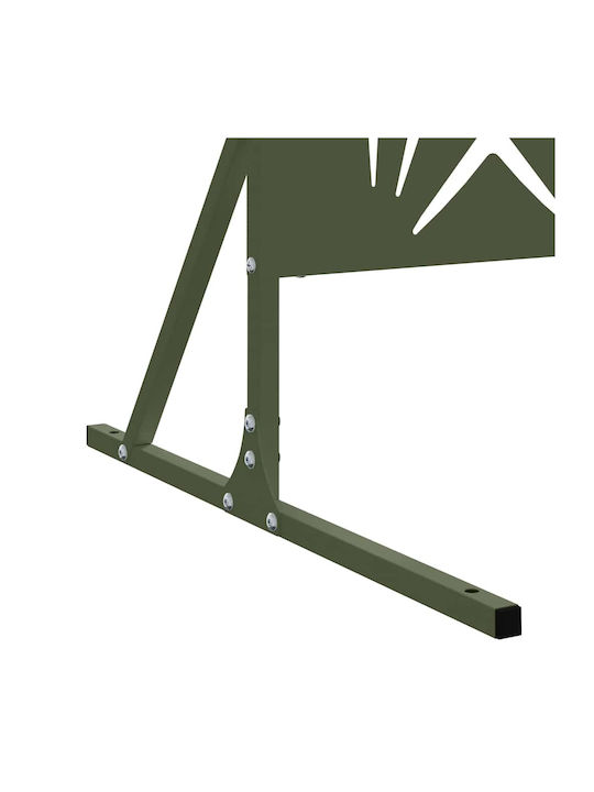 vidaXL Διακοσμητικό Παραβάν Μεταλλικό 100x180cm